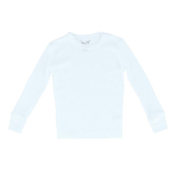 Rene Rofe Toddler Girl's Waffle Thermal Long Underwear 2-Piece Set - Picture 2 of 5